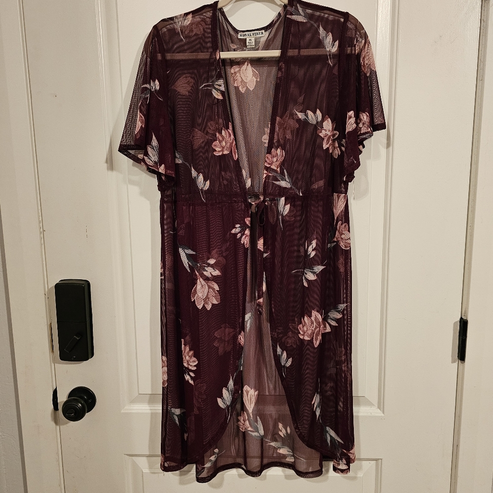 Womens Moral Fiber cardigan size xlarge